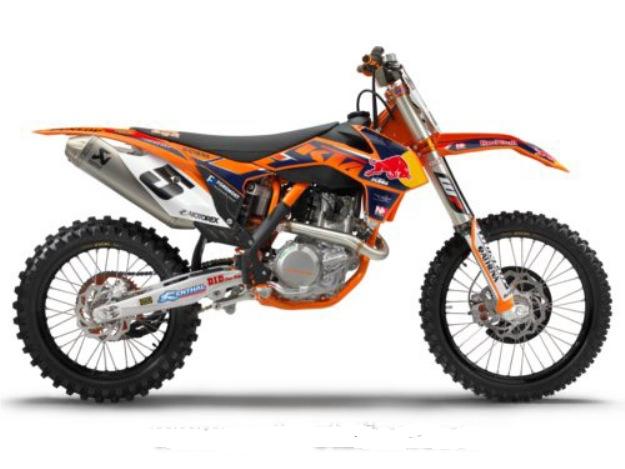 News motorcycle any cross-country race 2013: KTM 450 SX-F Factory Edition