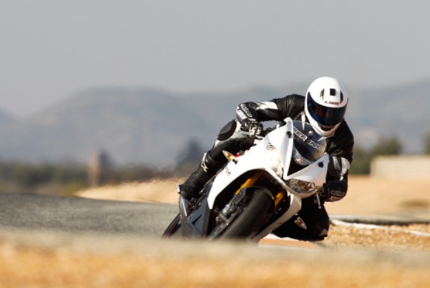 Test Triumph Daytona 675R: The supersport of new the R