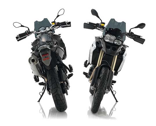 2016 BMW F 800 Adventure front and back view