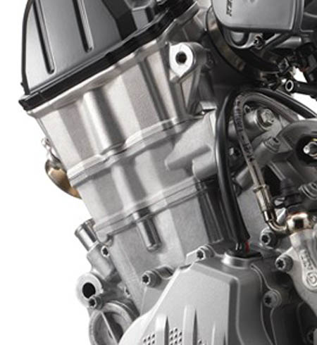The Most Powerful Dirt Bike KTM 500 EXC-F 2017 engine