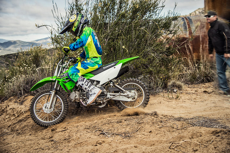 2017 KLX 110 and 2017 KLX 110L Kawasaki Dirt Bike
