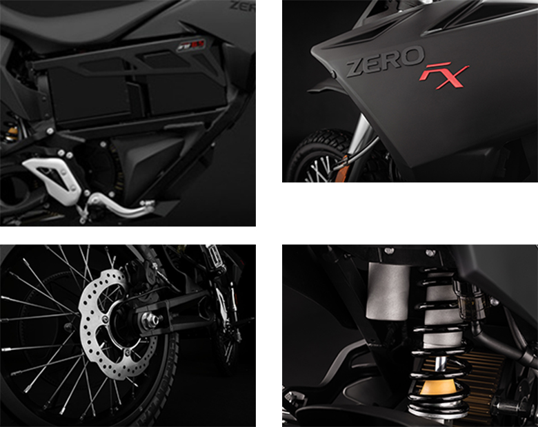 2017 Zero FX Electric Bike Specs