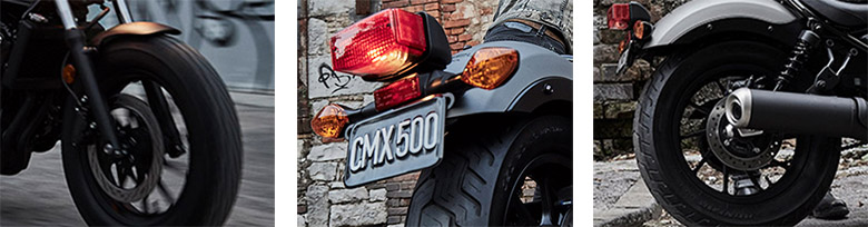 2017 Rebel 500 Honda Cruiser Bike Specs
