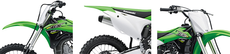 Kawasaki 2018 KX 100 Motocross Bike Specs