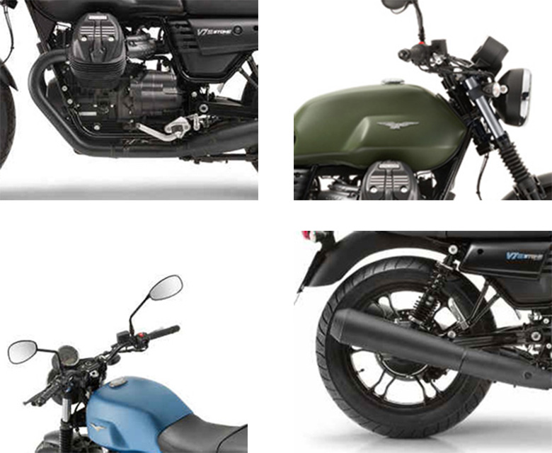 2017 Moto Guzzi V7 III Stone Classic Motorcycle Specs