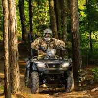 2018 KingQuad Suzuki 500AXi Power Steering Camo Utility ATV