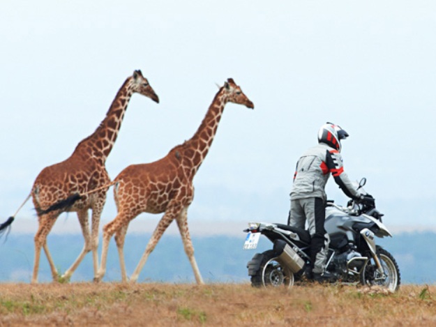 Test BMW R1200GS 2013: Super air water!