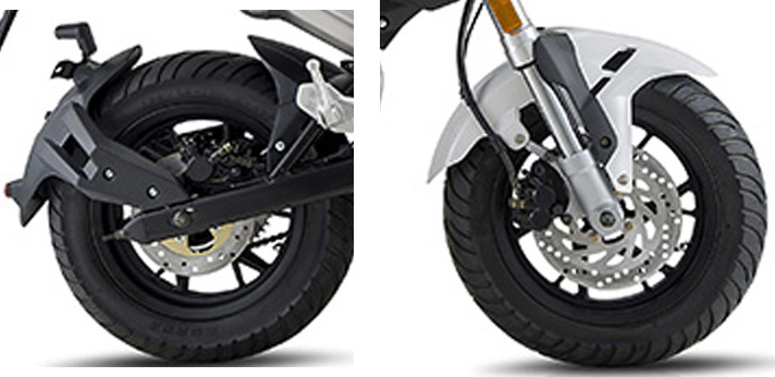 2016 Benelli Tornado Naked T wheels specs