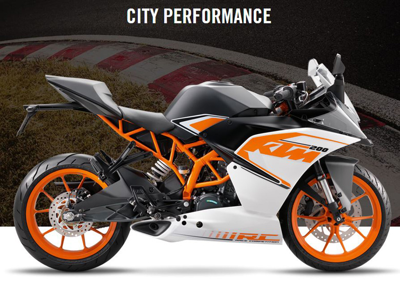 sport bike ktm price