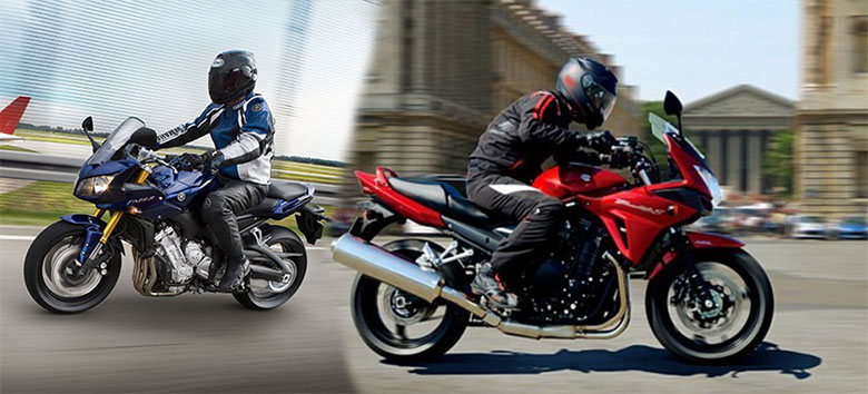 Gade Tøm skraldespanden Energize Yamaha FZ1 vs. Suzuki Bandit 1250S Comparison Review | Bikes Catalog