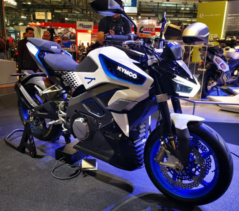 Kymco Patents Its New Production RevoNEX Electric Motorcycle