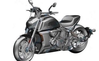 New Motrac 900 V-Twin Spied in Patents