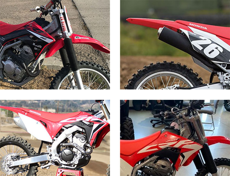 Especificaciones de la potente moto de cross Honda CRF250F 2020