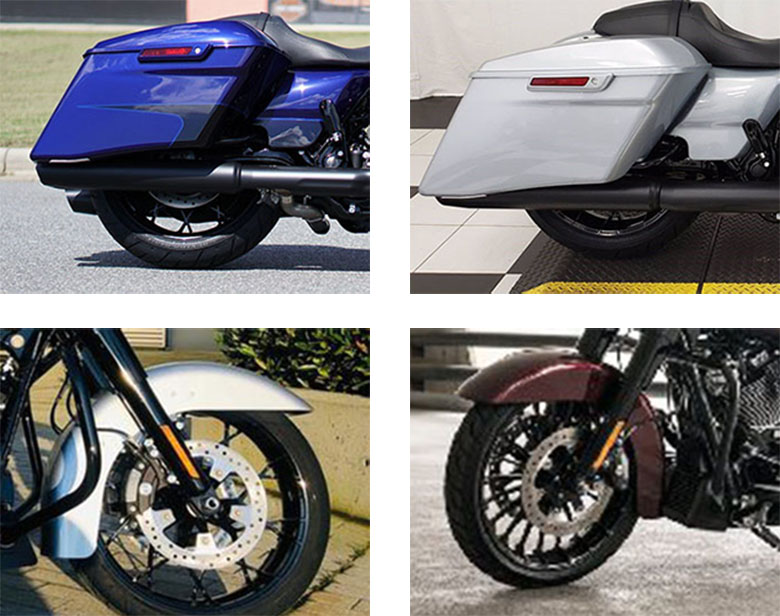 Especificaciones de la motocicleta de turismo Road King Special Harley-Davidson 2020