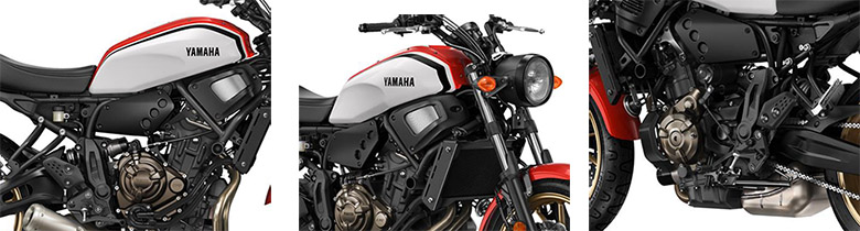 Yamaha XSR700 2020 Sports Heritage Bike Specs