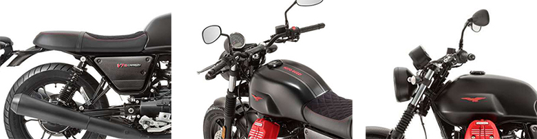 2019 Moto Guzzi V7 III Carbon Dark Heritage Motorcycle Specs