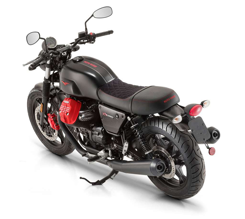 2019 Moto Guzzi V7 III Carbon Dark Heritage Motorcycle