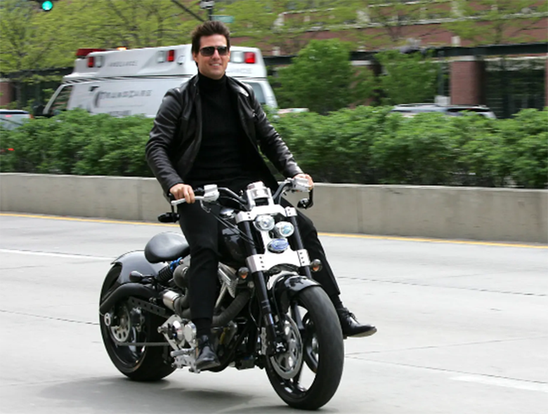 Top Ten Bikes Used by Tom Cruise in Movies