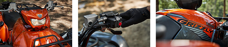 2021 Yamaha Grizzly EPS SE Utility ATV Specs