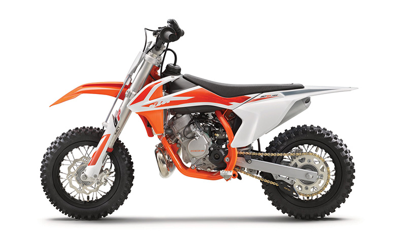 KTM 2021 50 SX Mini Dirt Motorcycle