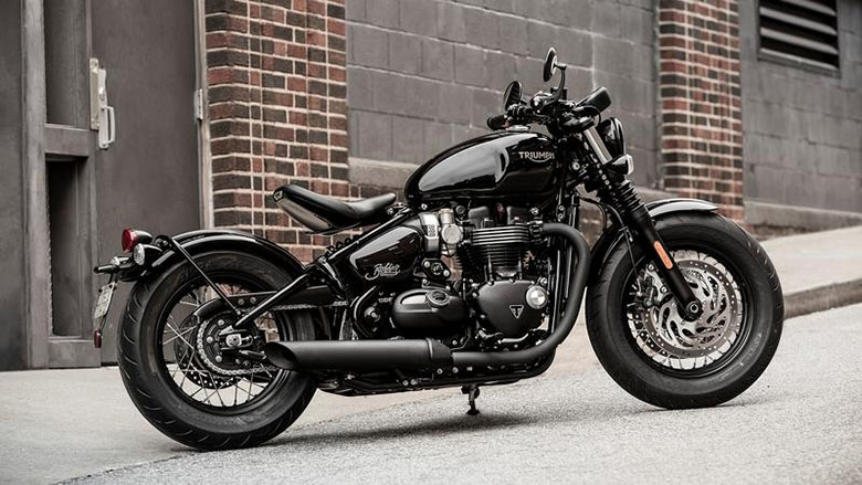 Triumph 2019 Bonneville Bobber Black Classics Bike