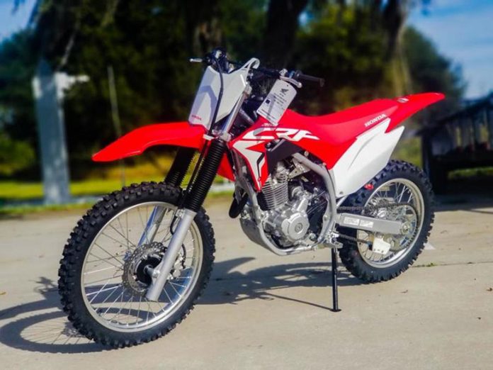2021 CRF250F Honda Trial Off-Road Motorcycle
