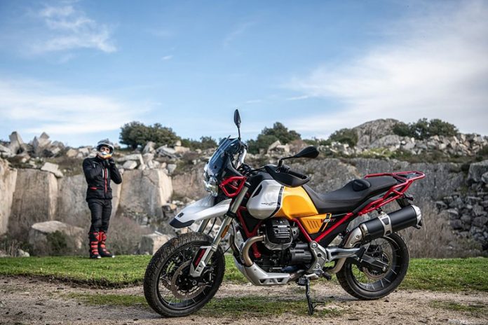 2021 V85 TT Moto Guzzi Adventure Motorcycle