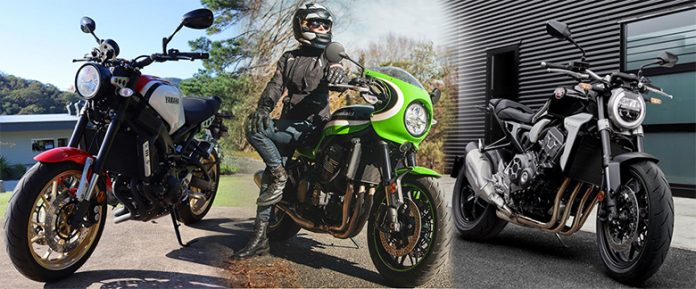 2020 Yamaha XSR900 vs 2020 Kawasaki Z900RS Café vs 2019 Honda CB1000R