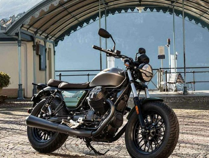 2021 V9 Bobber Centenario Moto Guzzi Classic Motorcycle