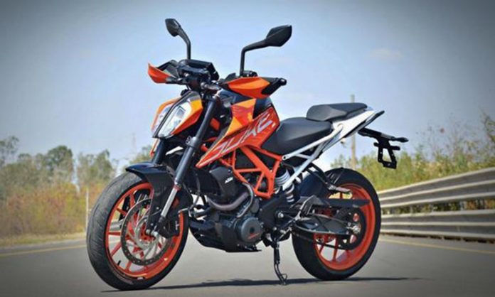 KTM 2021 390 Duke Sports Bike