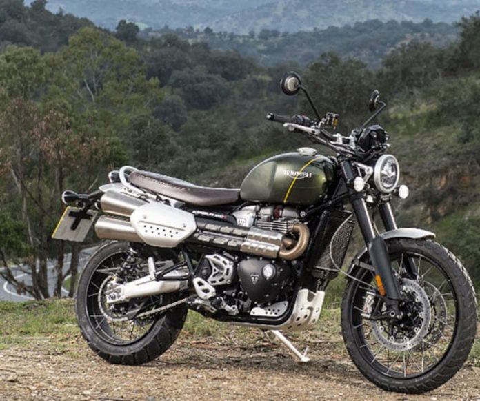 Triumph 2020 Scrambler 1200 XC Modern Classics Bike