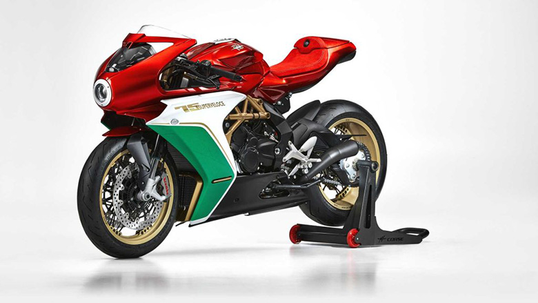 2021 Superveloce 75th Anniversary Edition MV Agusta Sports Motorcycle