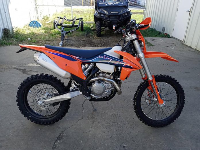 KTM 2022 500 XCF-W Enduro Bike