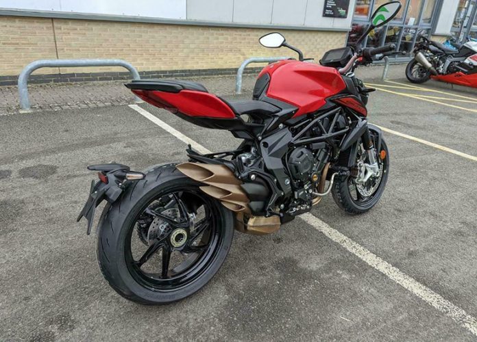 2022 MV Agusta Brutale 800 Rosso Sports Bike