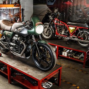 Moto Guzzi 2022 V7 850 Fast Endurance Trophy Classic Motorcycle