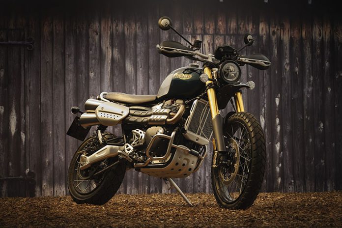 2022 Triumph Scrambler 1200 XC Modern Classic Motorcycle