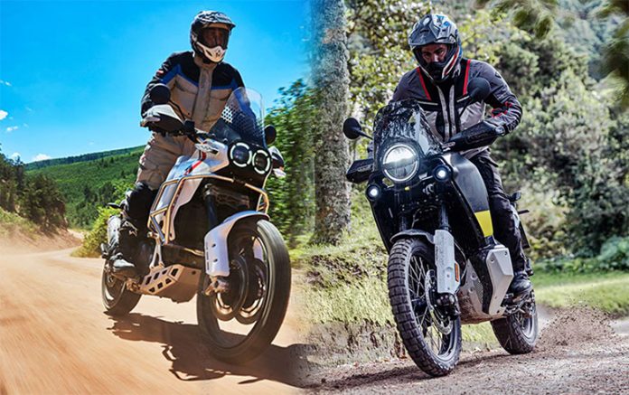 Ducati 2022 DesertX vs Husqvarna 2022 Norden 901