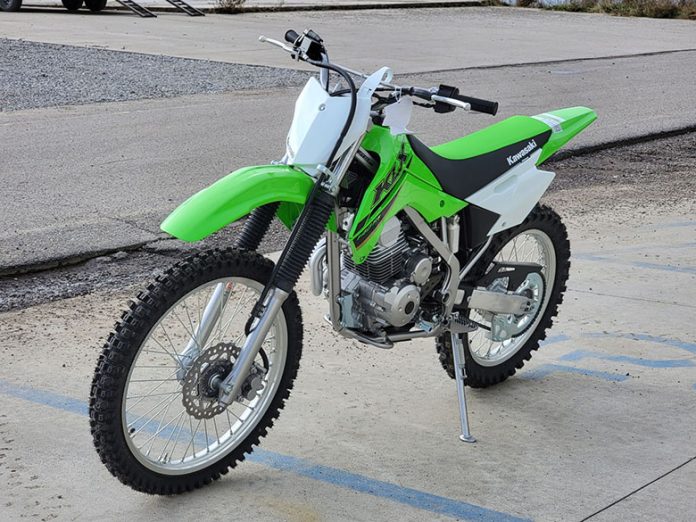 2022 Kawasaki KLX140R F Dirt Motorcycle