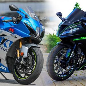 Suzuki GSX-R1000R vs Kawasaki Ninja ZX-6R