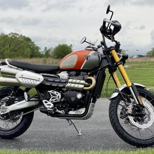 Triumph 2022 Scrambler 1200 XE Gold Line Edition Motorcycle