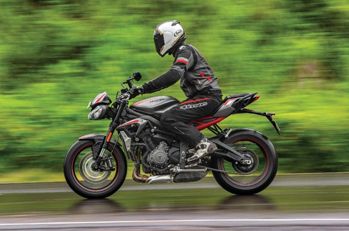 2022 Triumph Street Triple R Naked Motorcycle