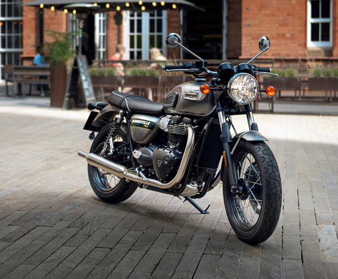 Triumph 2022 Bonneville T100 Gold Line Heritage Motorcycle