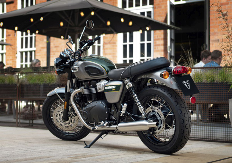Triumph 2022 Bonneville T100 Gold Line Heritage Motorcycle