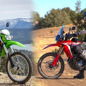 2021 Kawasaki KLX300 vs 2021 Honda CRF300L