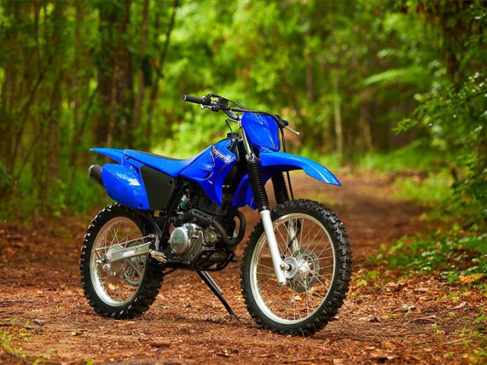 2023 Yamaha TT-R230 Dirt Motorcycle Front View 2023 Yamaha TT-R230 Dirt Motorcycle