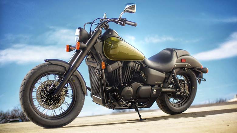 thumbnail image 2 of 2.5" CNC Aluminum Handlebar Risers For Honda Shadow Phantom 750 VT750C2B 2010-2023 - Black Anodized 2 of 5