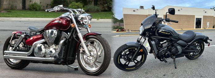 2023 Honda VTX 1300C vs 2023 Kawasaki Vulcan 1500