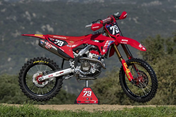 2024 Honda CRF250R Dirt Motorcycle