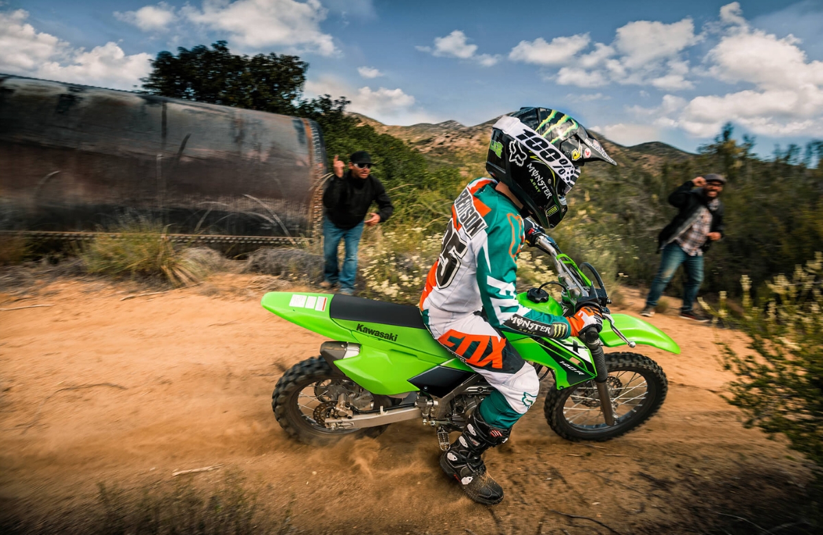 2024 Kawasaki KLX140R Dirt Bike